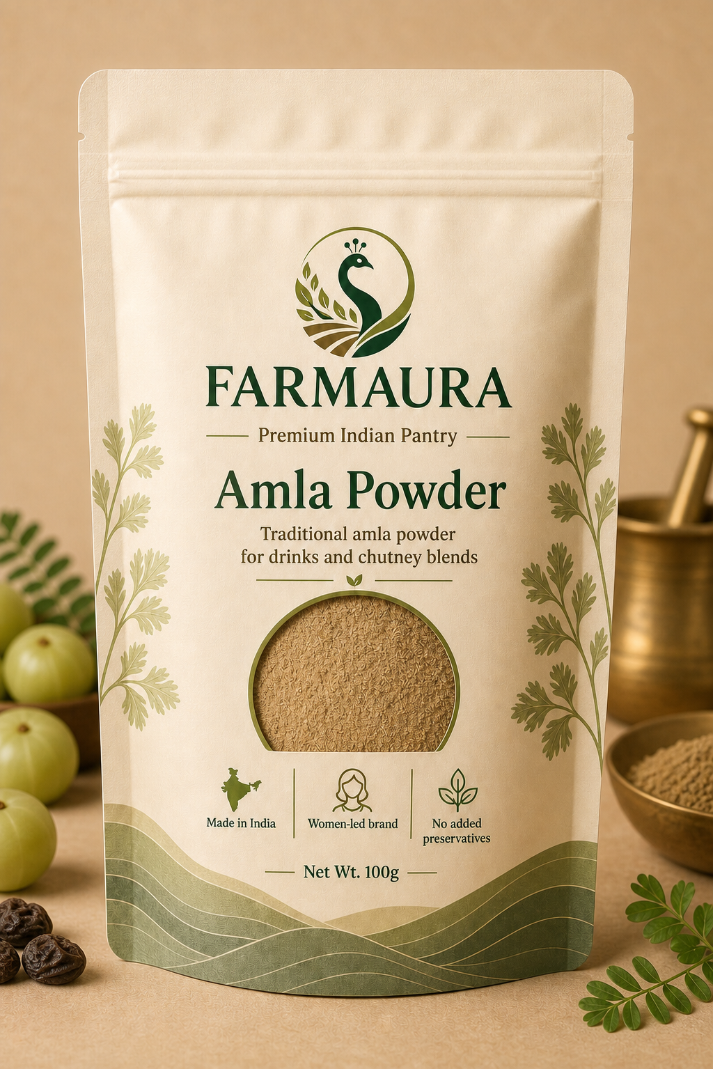 Amla Powder front package