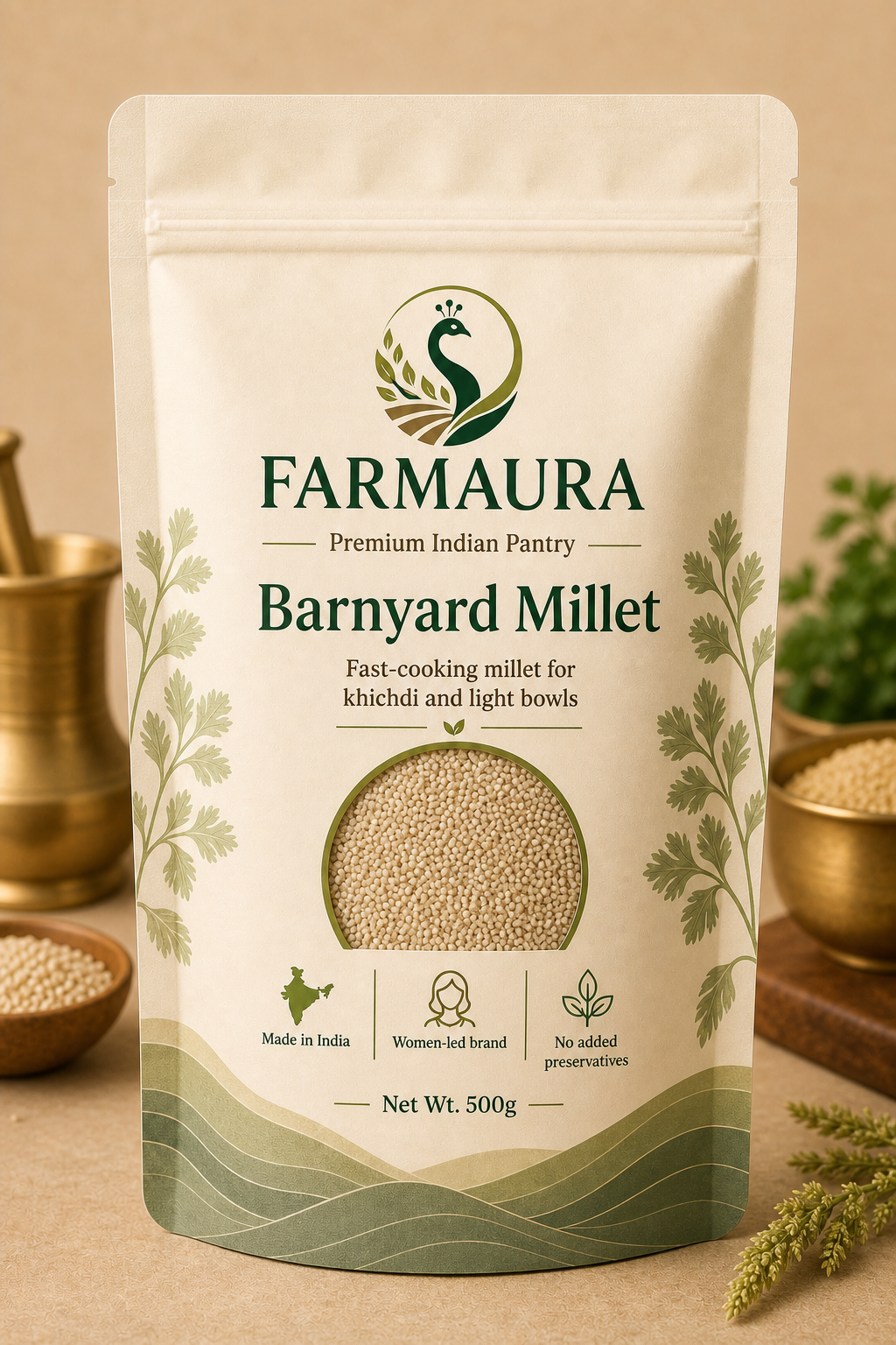 Barnyard Millet front package