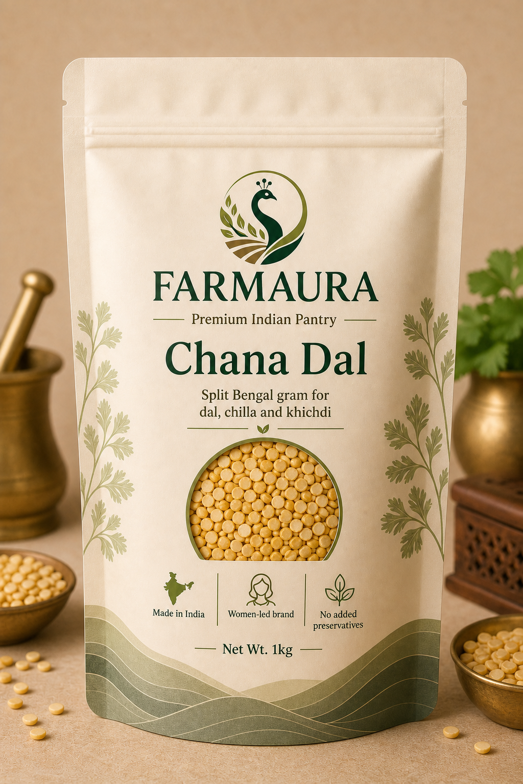Chana Dal front package