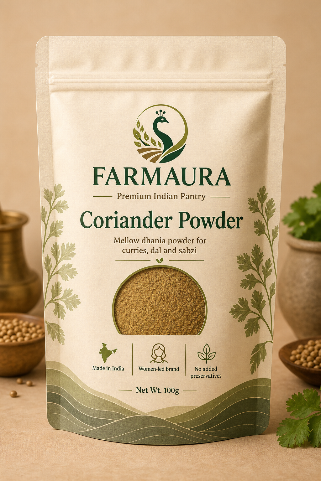 Coriander Powder front package