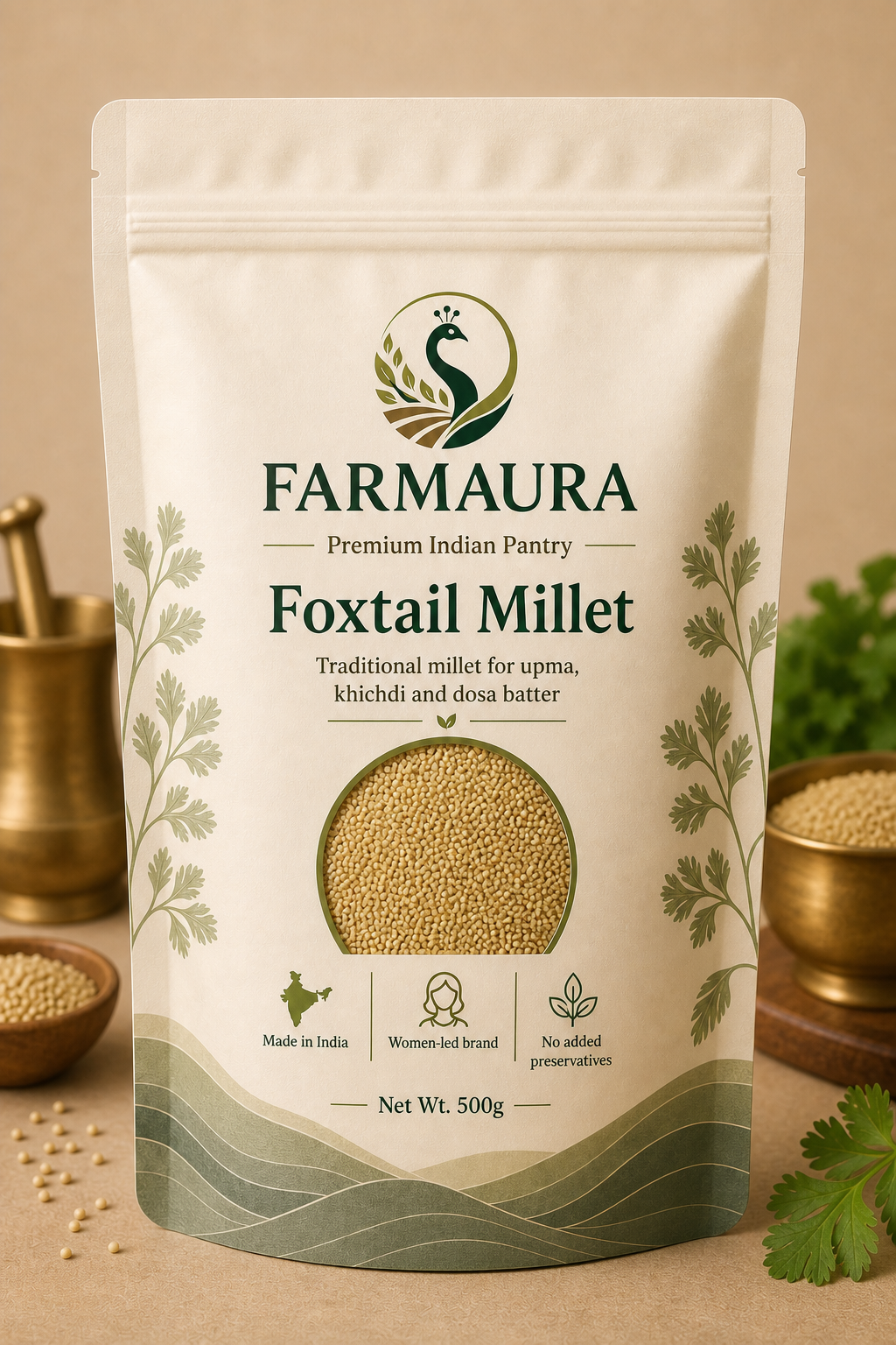 Foxtail Millet front package