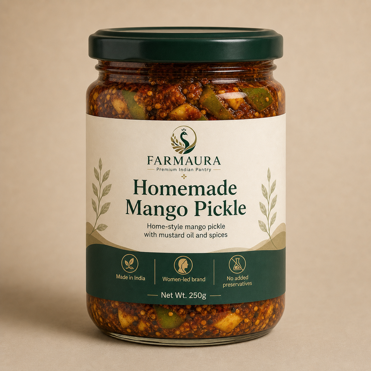 Homemade Mango Pickle front package