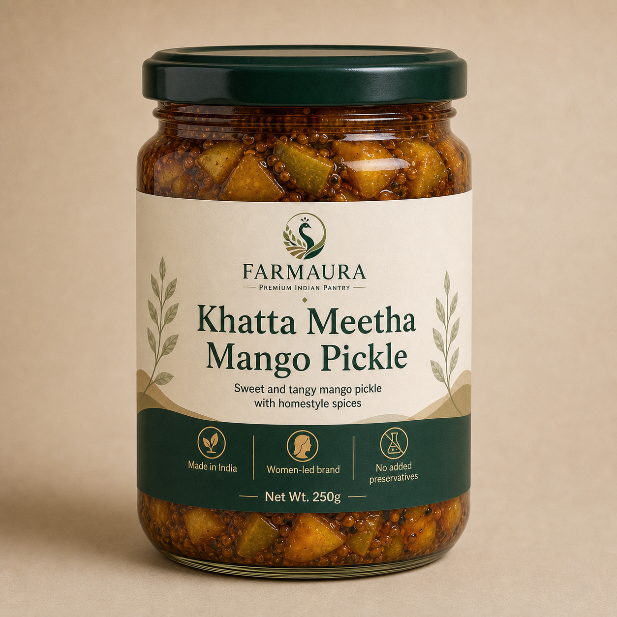 Khatta Meetha Mango Pickle front package
