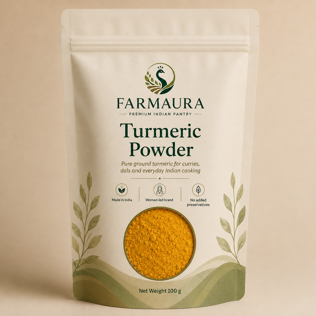 Turmeric Powder front package